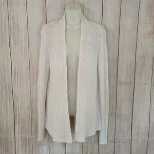 Eileen Fisher Knit Textured Open Front Cardigan